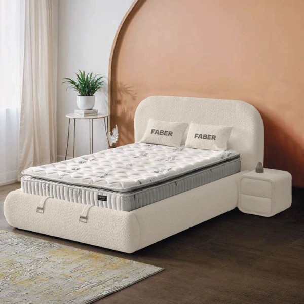 BED FABER 120X200 EDEN 06 (LATTE 06)