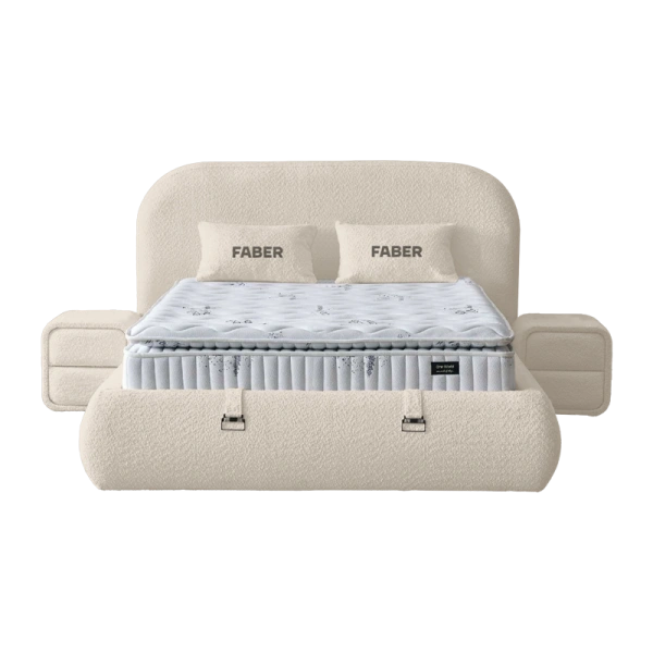 BED FABER 120X200 EDEN 06 (LATTE 06)