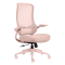 Ergonomic chair BAKU - light pink