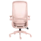 Ergonomic chair BAKU - light pink