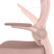Ergonomic chair BAKU - light pink