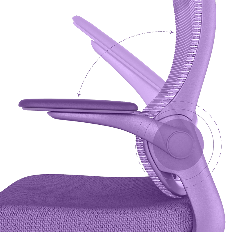 Ергономичен стол BAKU - лилав