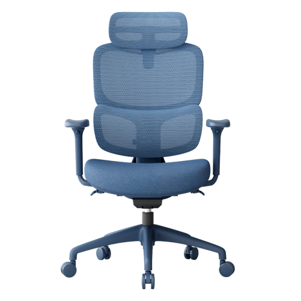 Ergonomic chair Julfa - blue