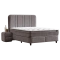 Тапицирана спалня с матрак HUGO 180 x 200 - антрацит 29