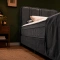 Boxspring bed HUGO 180x200 - anthracite 29