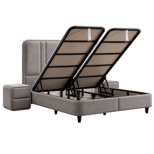 Boxspring bed HUGO 180x200 - anthracite 29