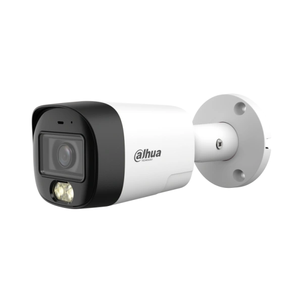 Dahua HAC-HFW1200RM-IL-T-0280B-DIP 2MP Smart Dual Light HDCVI Two-way Talk Fixed-focal Bullet Camera