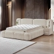 Boxspring bed BUMBY LUX 160 x 200 - pearl SY