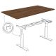 Table top for desk 120 x 60 x 2,5 cm - walnut