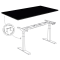 Table top for desk 138 x 70 x 2,5 cm - black