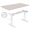 Table top for desk 200 x 90 x 2,5 cm - light grey