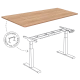 Table top for desk 200 x 90 x 2,5 cm - oak bardolino