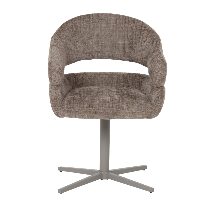 Трапезен стол VELASCO  - тъмнокафяв MC