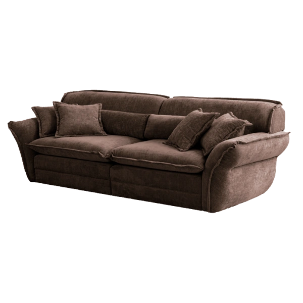 SOFA 3-SEATER MELLOW - COFFEE