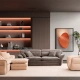 SOFA 3-SEATER MELLOW - COFFEE