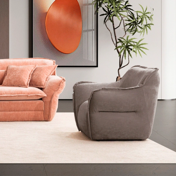 SOFA 1S MELLOW - COFFEE