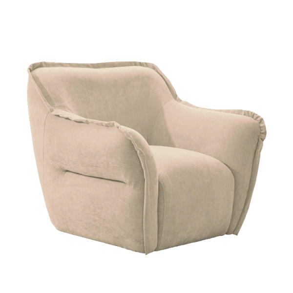 Armchair MELLOW - cream