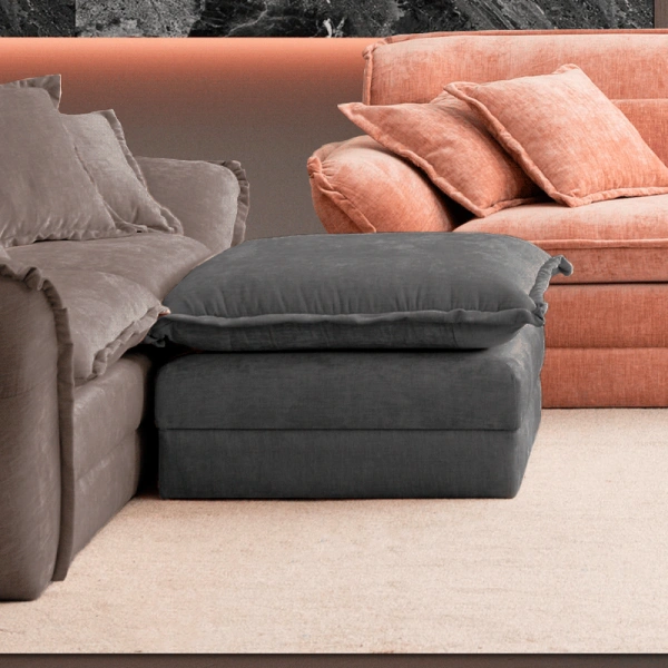 STOOL MELLOW - DARK GREY
