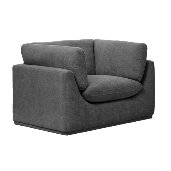 Sofa 1-seater HAMAR - graphite