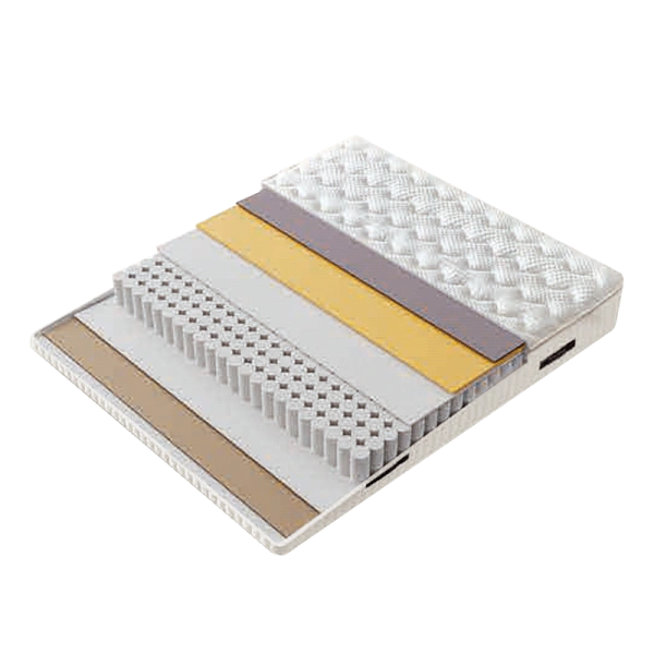 Boxspring bed LOUVRE 160 x 200 - ivory AN