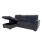 Corner sofa BENI left - graphite