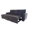 Corner sofa BENI left - graphite