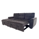 Corner sofa BENI left - graphite