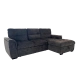Corner sofa BENI right - graphite