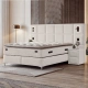 Boxspring bad with matress IBIZA 160 x 200 - cream AN