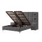 Boxspring bed with matress IBIZA 160 x 200 - anthracite AN