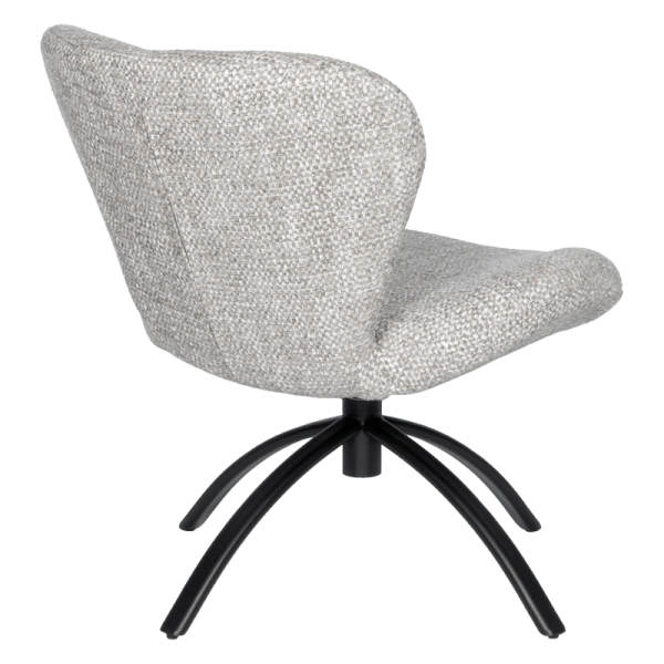 Sofa with stool HAMS - grey