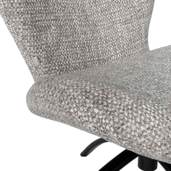 Sofa with stool HAMS - grey