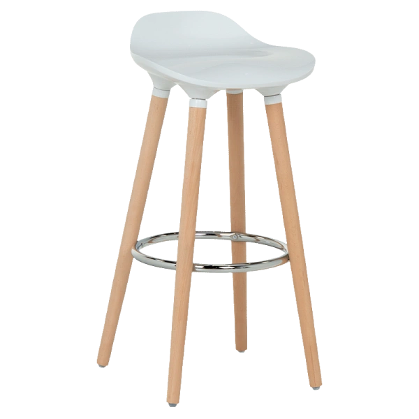 Bar chair LARSA - white