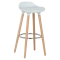 Bar chair LARSA - white