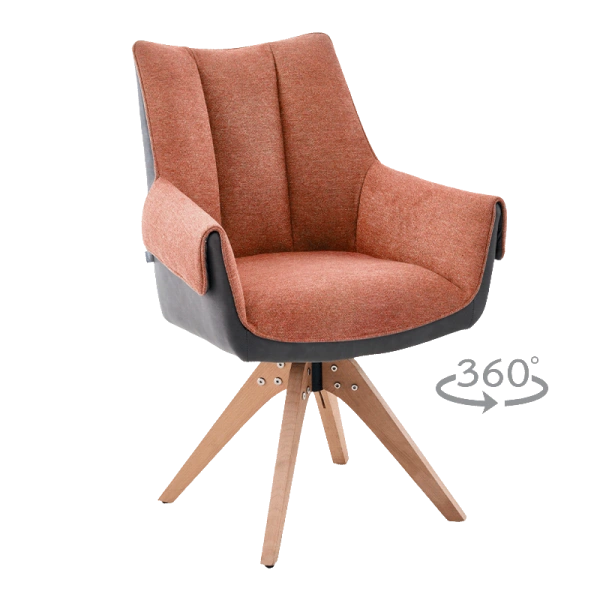 Dining chair NOVARA - orange