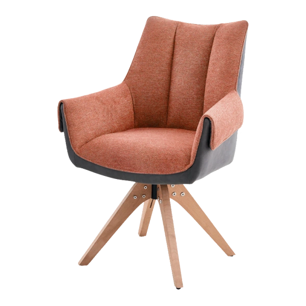 Dining chair NOVARA - orange