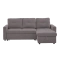 Corner sofa DEMBA - grey