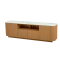 Tv stand KOLNO - white / oak