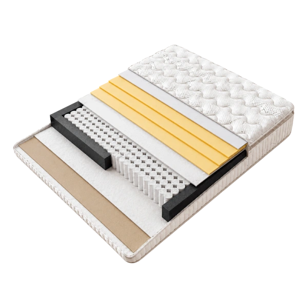 Boxspring bad with matress MAGNUM 160 x 200 - pearl SY