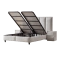 Boxspring bed ASTORIA 160 x 200 - pearl 01