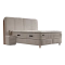 Boxspring bed MONACO 160x200 - beige AN