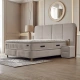 Boxspring bed MONACO 160x200 - beige AN