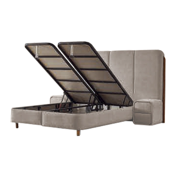 Boxspring bed MONACO 160x200 - beige AN