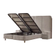 Boxspring bed MONACO 160x200 - beige AN