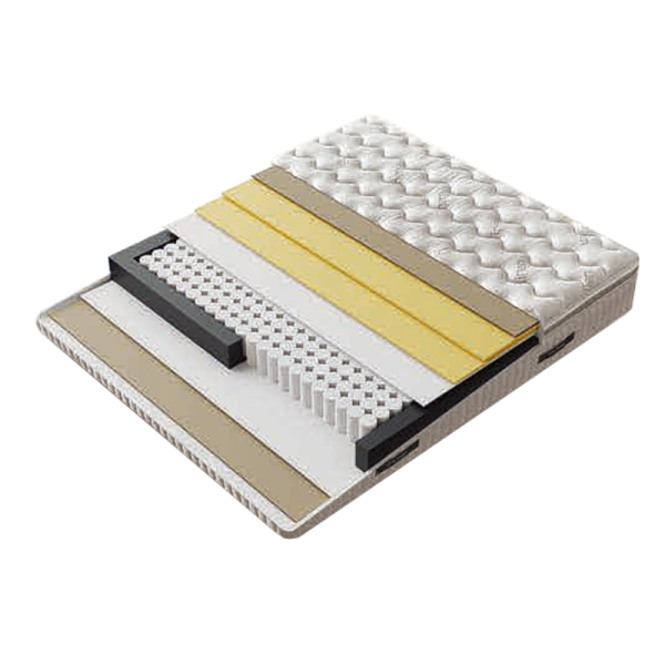 Boxspring bed MONACO 160x200 - beige AN