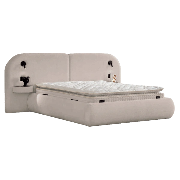Тапицирана спалня с матрак ELYSIA 160 х 200