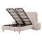 Bed with matress PORTO 160 x 200
