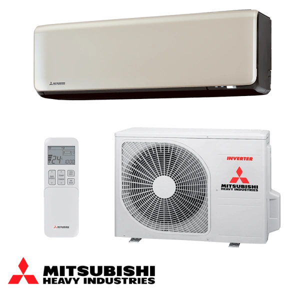 Inverter Air conditioner Mitsubishi Heavy Industries SRK 20 ZT-WFT + SRC 20 ZT-W - titanium