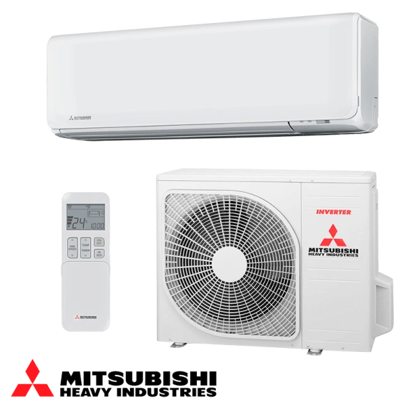 Инверторен климатик Mitsubishi Heavy Industries SRK 35 ZT-WF + SRC 35 ZT-W - бял