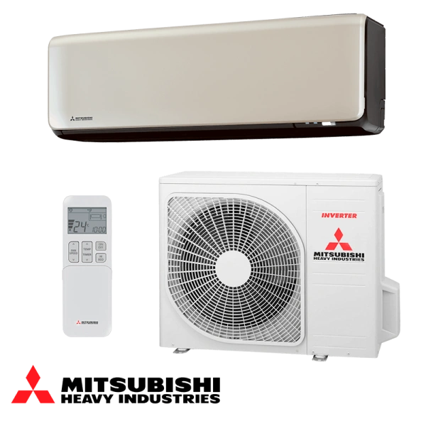 Инверторен климатик Mitsubishi Heavy Industries SRK 50 ZT-WFT + SRC 50 ZT-W - титаниев